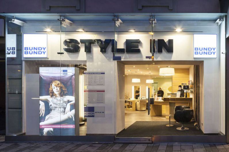 Bundy Bundy "Style In"-Salon im 3. Wiener Gemeindebezirk.